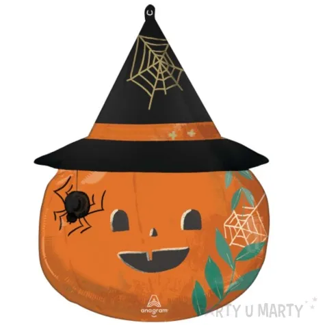 balon foliowy dynia wesola w kapeluszu amscan 26 shp