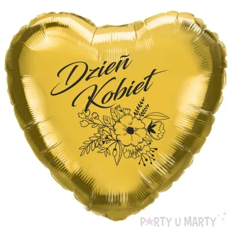 balon foliowy dzien kobiet zloty 18 hrt