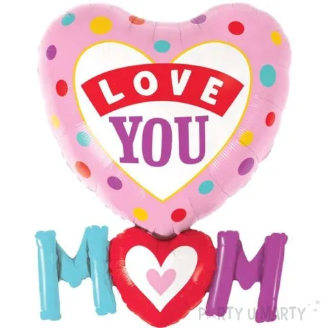 balon foliowy dzien matki love you mom qualatex 33 shp