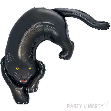 balon foliowy dzungla czarna pantera czarny flexmetal 14 shp