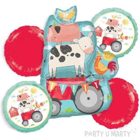 balon foliowy farma barnyard amscan zestaw