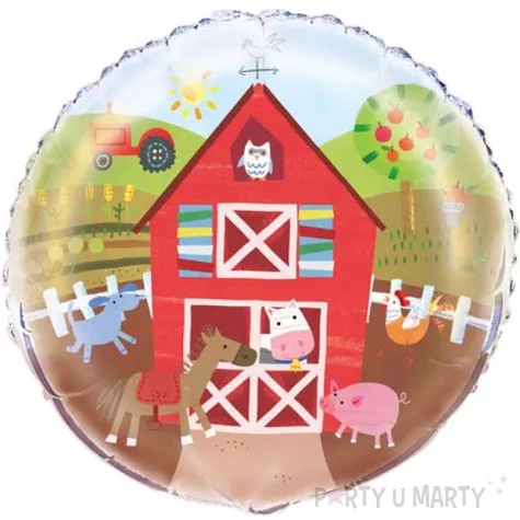 balon foliowy farma unique 18 rnd