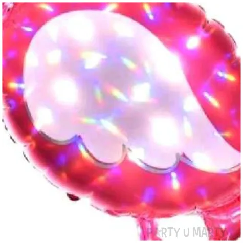 balon foliowy flaming blyszczacy rozowy jix 24 shp