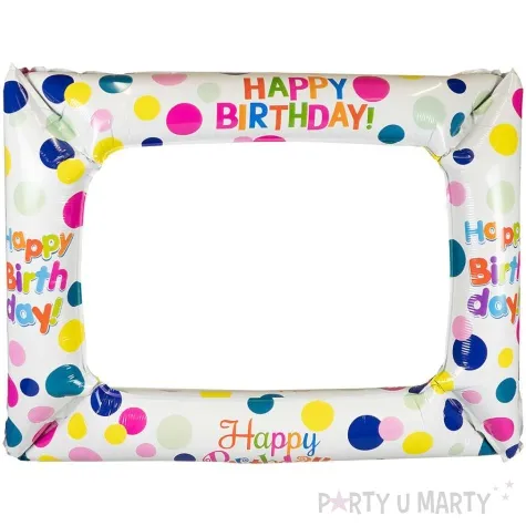 balon foliowy fotoramka urodziny mix arpex 20 shp