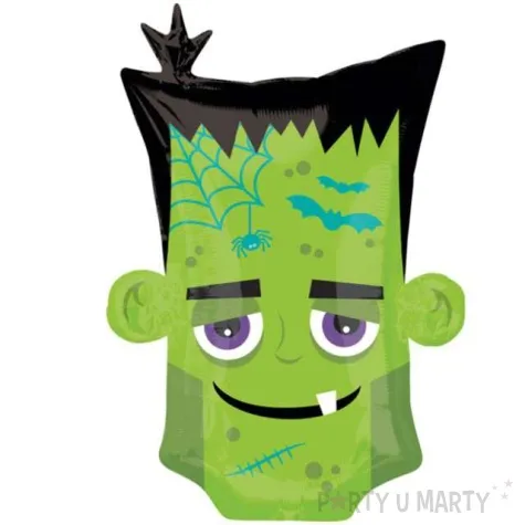 balon foliowy frankenstein zielony amscan 32 shp