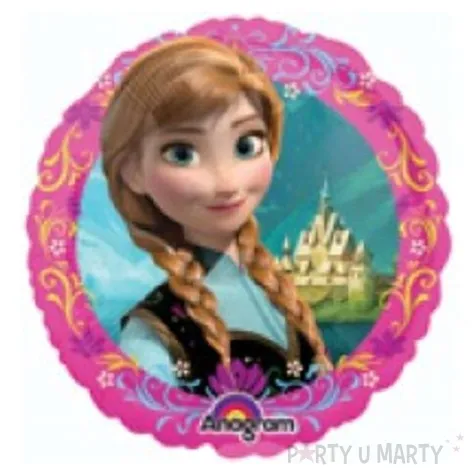 balon foliowy frozen amscan 9 rnd