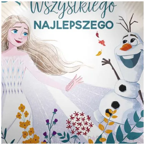 balon foliowy frozen elsa i olaf wszystkiego najlepszego premioloon 17 rnd