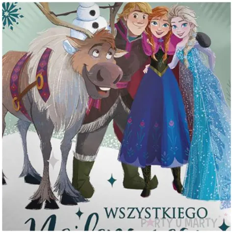 balon foliowy frozen wszystkiego najlepszego premioloon 17 rnd