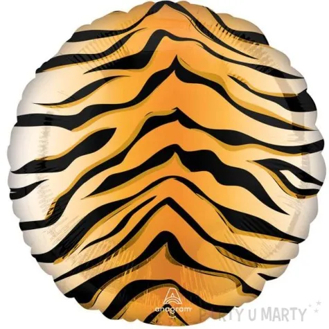 balon foliowy futro paski tygrysa amscan 18 rnd