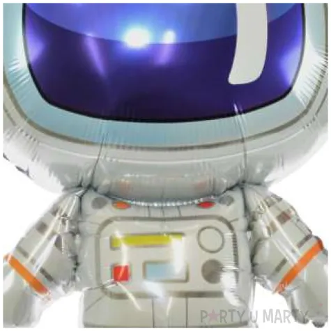 balon foliowy galaxy kosmonauta szary arpex 30 shp