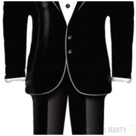 balon foliowy garnitur czarny qualatex 39 shp