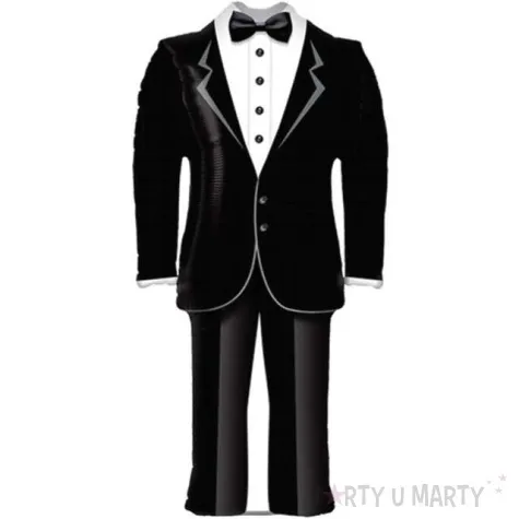 balon foliowy garnitur czarny qualatex 39 shp