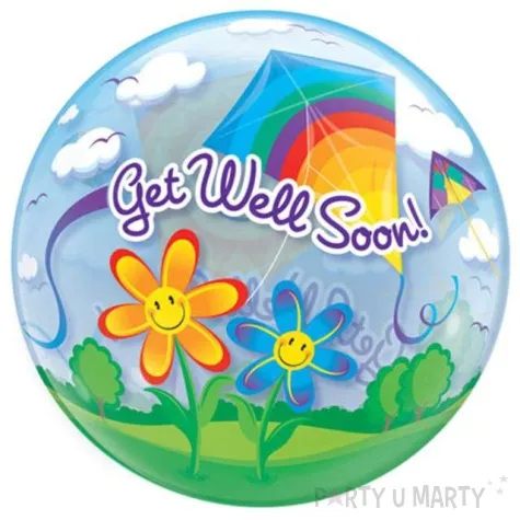 balon foliowy get well soon latawiec qualatex 22 orb