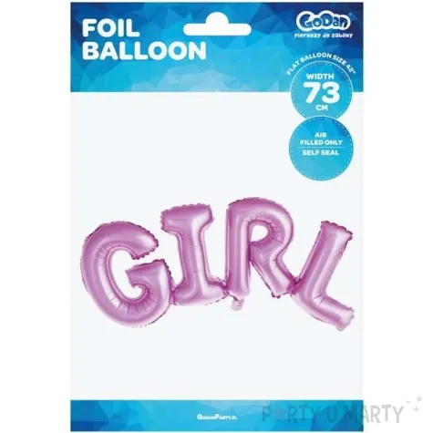 balon foliowy girl rozowy godan 42 shp