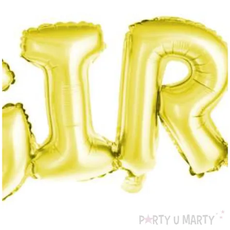 balon foliowy girl zloty jix 17 shp