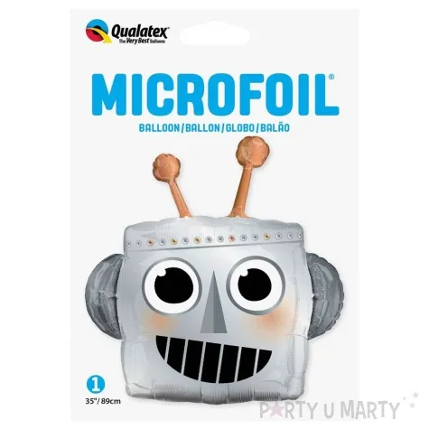 balon foliowy glowa robota qualatex 35 shp