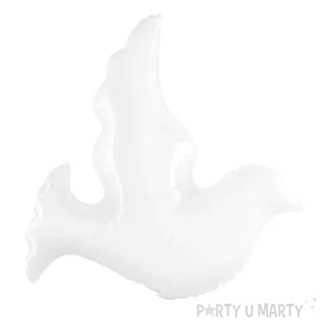 balon foliowy golebica bialy partypal 18 shp