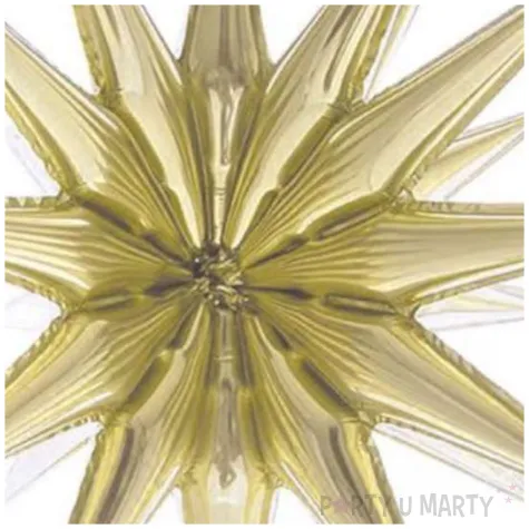 balon foliowy gwiazda 3d szampanski godan 20 str