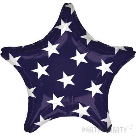 balon foliowy gwiazda amerykanska amscan 17 str