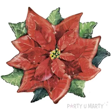 balon foliowy gwiazda betlejemska betallic 34 shp