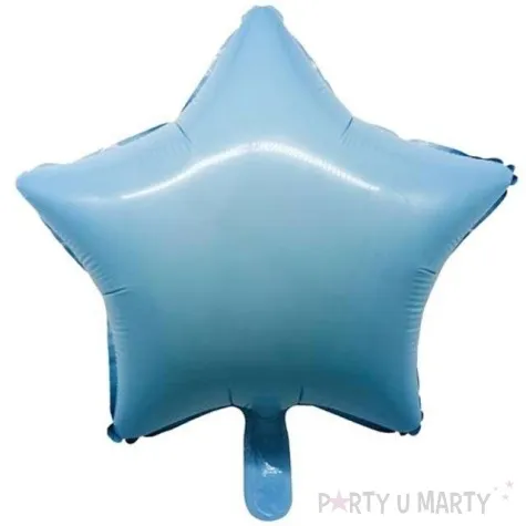 balon foliowy gwiazda blekitny godan 18 str