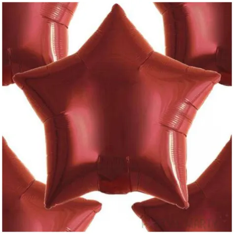 balon foliowy gwiazda czerwony takarakosan 15 str