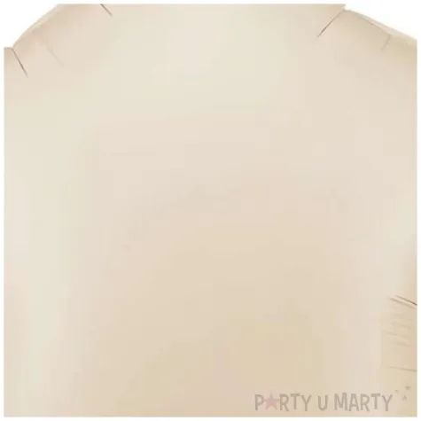 balon foliowy gwiazda dekoracja na urodziny wesele bezowy matowy 19 str