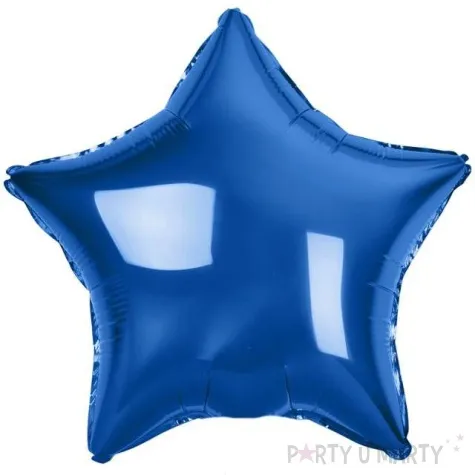 balon foliowy gwiazda granatowy metalik godan 19 str