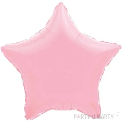 balon foliowy gwiazda jumbo rozowy flexmetal 28 str
