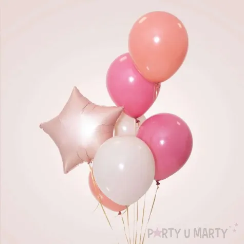 balon foliowy gwiazda karmelowy partypal 18 str