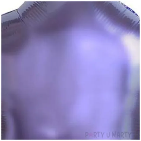 balon foliowy gwiazda liliowy flexmetal 18 str