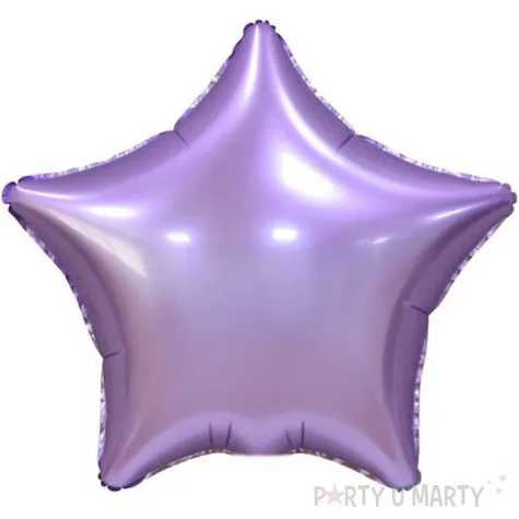 balon foliowy gwiazda matowa liliowy godan 19 str