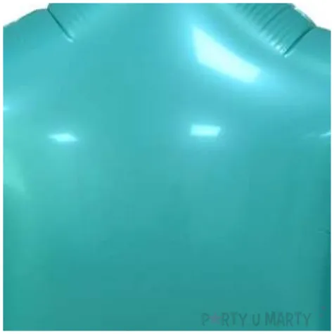 balon foliowy gwiazda matowa turkusowy godan 19 str