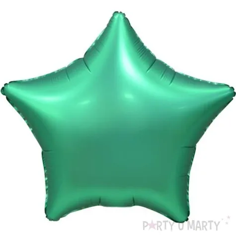 balon foliowy gwiazda matowa zielony godan 19 str