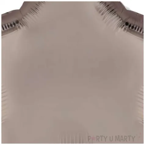 balon foliowy gwiazda pieczarkowy satynowy flexmetal 18 str