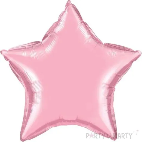 balon foliowy gwiazda rozowy qualatex 9 str