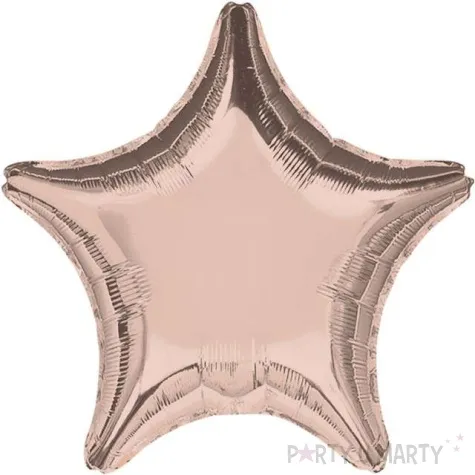 balon foliowy gwiazda szampanski amscan 9 str