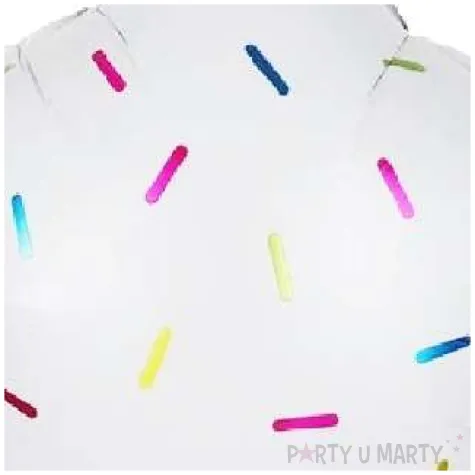 balon foliowy gwiazda z konfetti jix 18 str