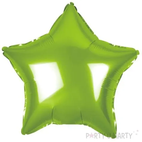 balon foliowy gwiazda zielony metalik godan 19 str