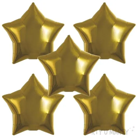 balon foliowy gwiazda zloty takarakosan 15 str