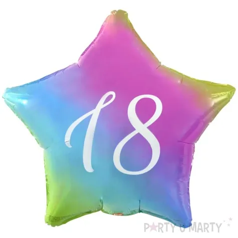 balon foliowy gwiazdka 18 gradient godan 19 str
