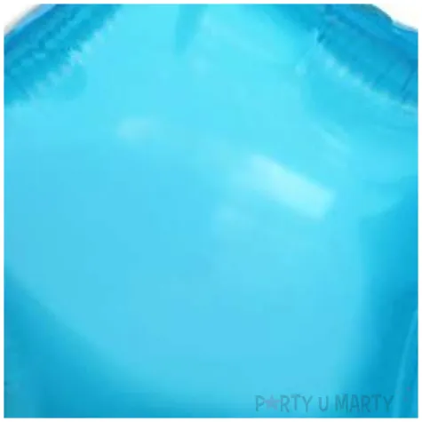 balon foliowy gwiazdka blekitny pudrowy dekoracjepolska 10 str