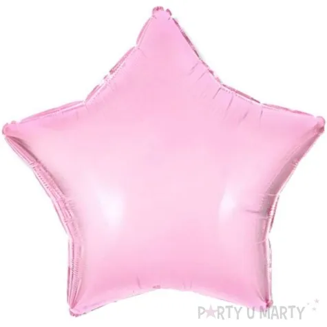 balon foliowy gwiazdka rozowy pastelowy dekoracjepolska 10 str