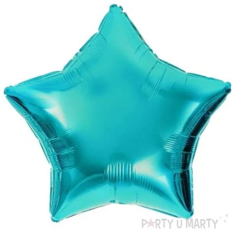 balon foliowy gwiazdka tiffany blue dekoracjepolska 10 str