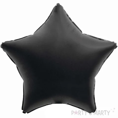 balon foliowy gwiazdy beauty and charm czarny godan 19 str
