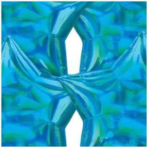 balon foliowy gwiazdy opalizujace niebieski godan 19 4 szt str