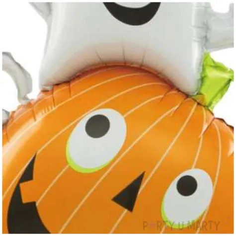 balon foliowy halloween dynia i duch pomaranczowy patypal 32 shp
