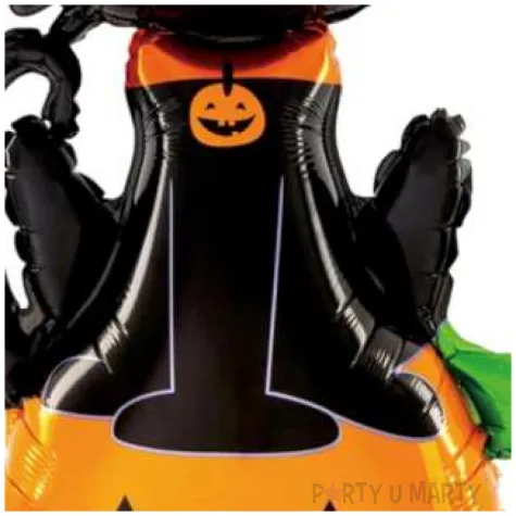 balon foliowy halloween dynia i kot czarno pomaranczowy patypal 38 shp