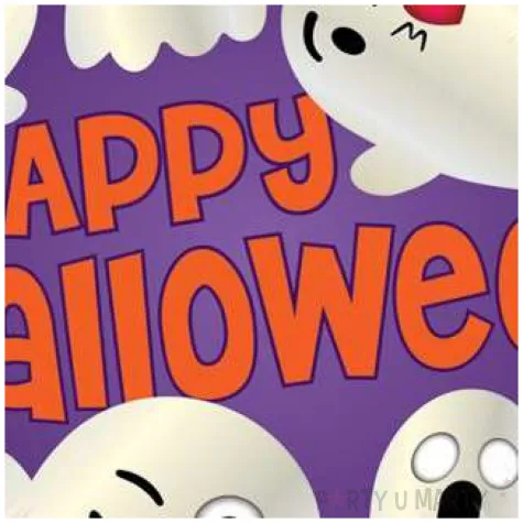 balon foliowy halloween emotikony qualatex 18 rnd