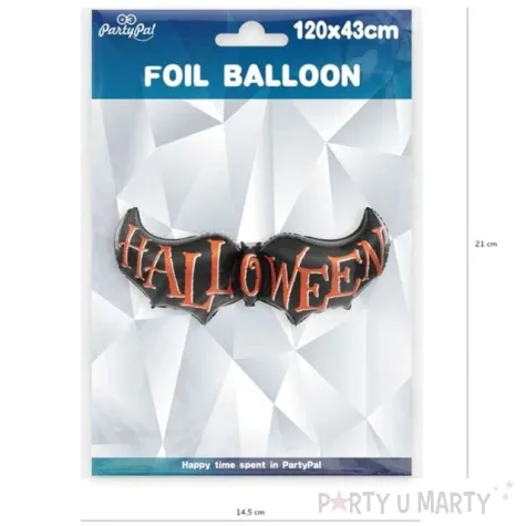 balon foliowy halloween nietoperz partypal 47 shp